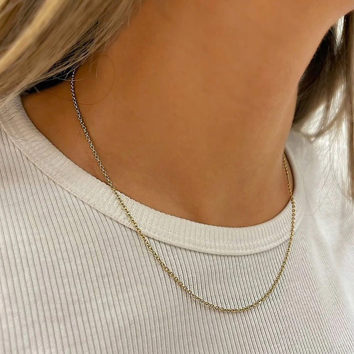 Filigran Halskette | 18K vergoldet